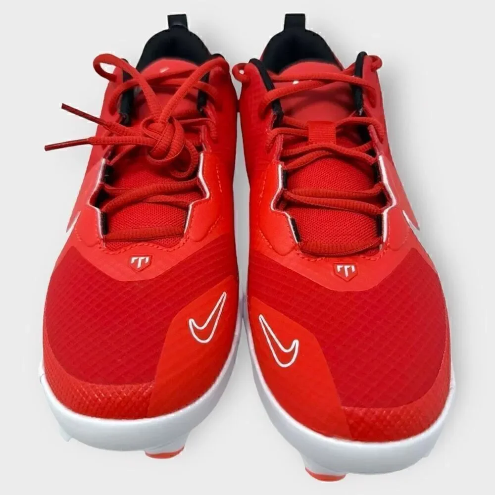 Nike Force Trout 9 Pro MCS Baseball Cleats FB2908-600 University Red Mens sz 12